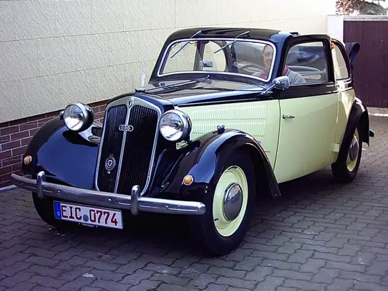 DKW F8 Meister Super Export in der Frontansicht