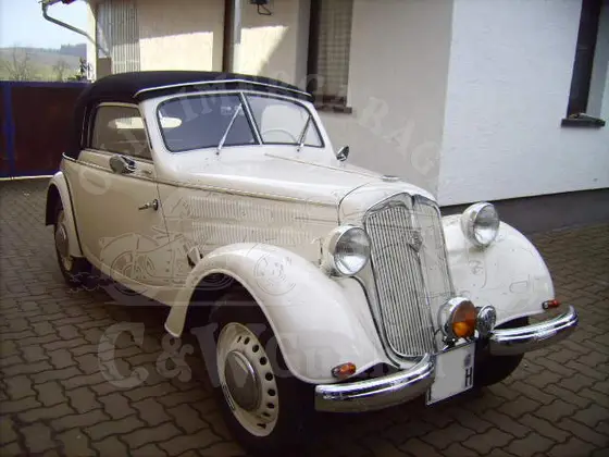 IFA F8 Cabrio – Kundenfahrzeug