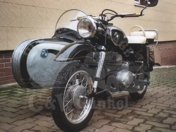 MZ 250/0 Gespann mit Stoye-Seitenwagen